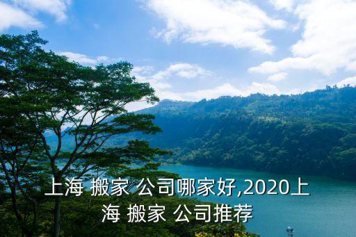 上海市的知名搬家公司有哪些,上海比较有名搬家公司排名第三