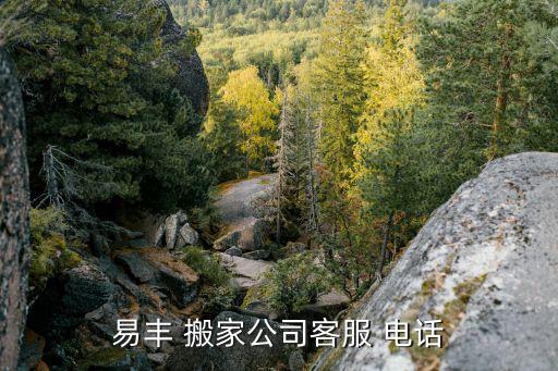 易丰 搬家公司客服 电话