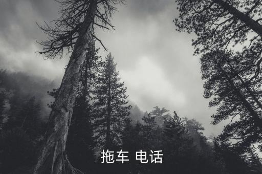 拖车 电话