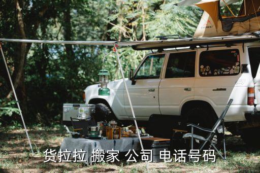 货拉拉 搬家 公司 电话号码