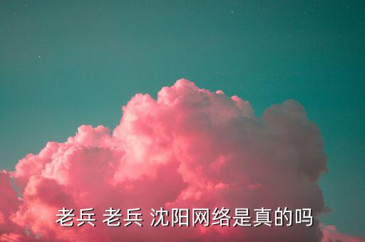  老兵 老兵 沈阳网络是真的吗