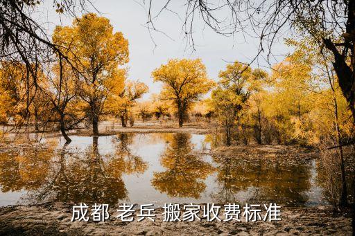 成都 老兵 搬家收费标准