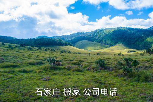 石家庄 搬家 公司电话