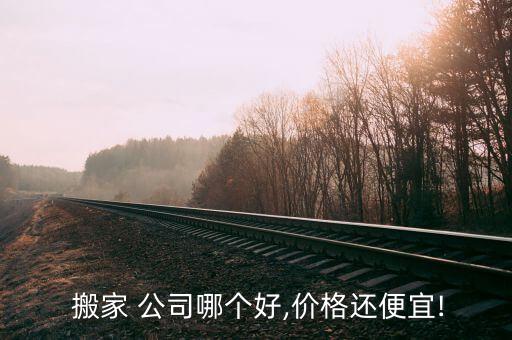  搬家 公司哪个好,价格还便宜!