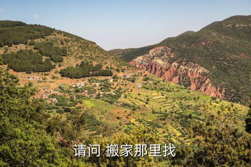 请问 搬家那里找