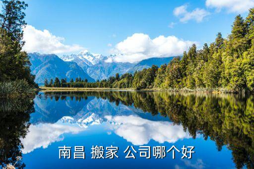 南昌 搬家 公司哪个好