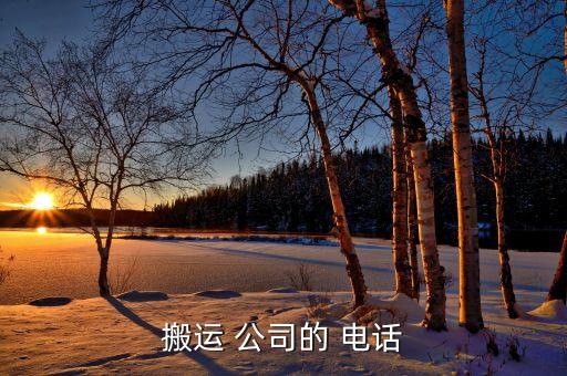 上海闵行搬家公司电话,搬家公司电话联系方式