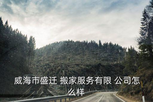  威海市盛迁 搬家服务有限 公司怎么样