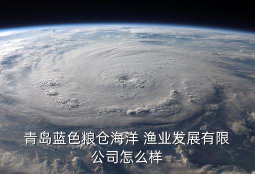青岛最大的渔业公司,福建最大的渔业公司