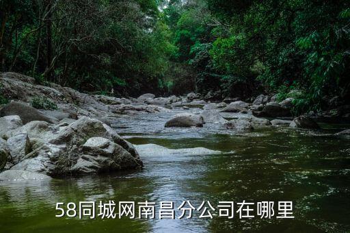 58同城网南昌分公司在哪里