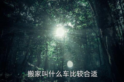 小型搬家车,搬家小货车