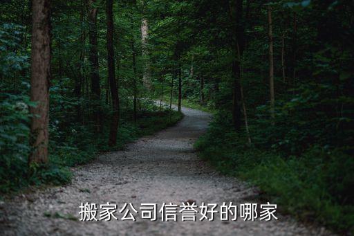  搬家公司信誉好的哪家
