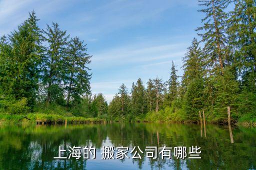 上海的 搬家公司有哪些