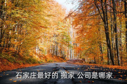  石家庄最好的 搬家 公司是哪家