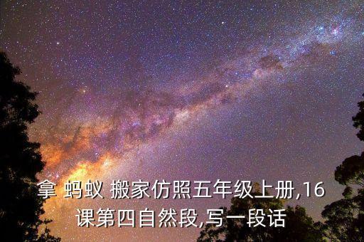 蚂蚁搬家搬食物的图片,一群蚂蚁搬家运一堆食物