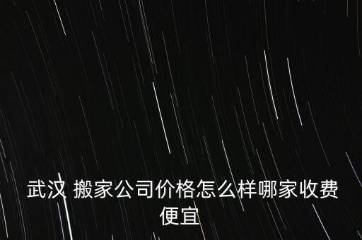 诚聘武汉洪山搬家公司司机