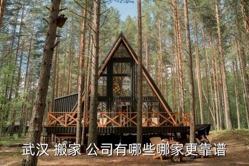 武汉 搬家 公司有哪些哪家更靠谱