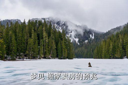 梦见 搬家卖房的预兆