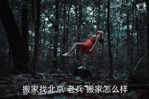  搬家找北京 老兵 搬家怎么样