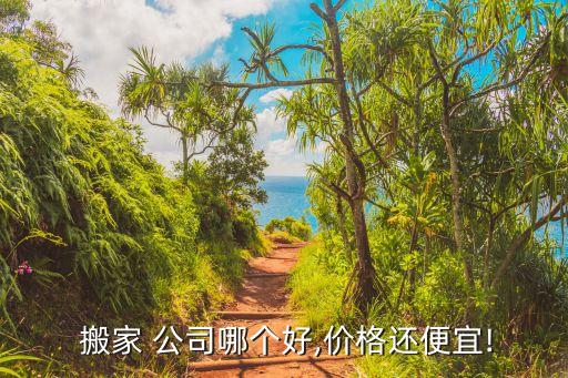  搬家 公司哪个好,价格还便宜!