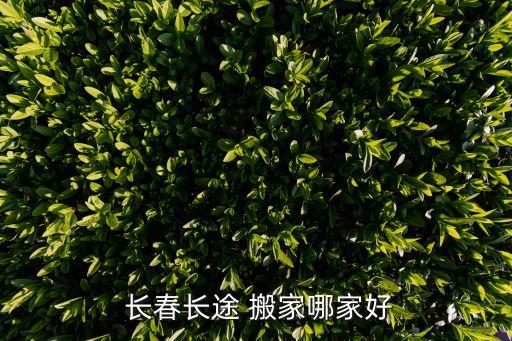 诚信搬家公司长春分公司,长春搬家公司哪家便宜又好