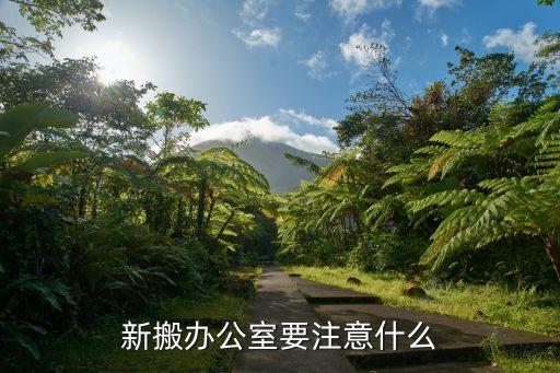 新搬办公室要注意什么