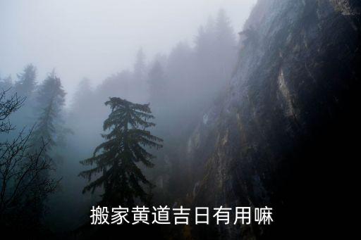  搬家黄道吉日有用嘛