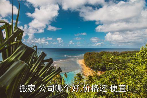  搬家 公司哪个好,价格还 便宜!