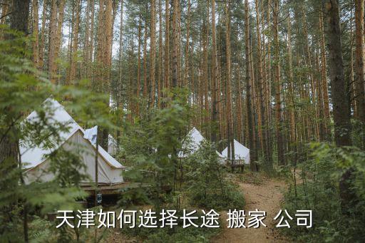  天津如何选择长途 搬家 公司