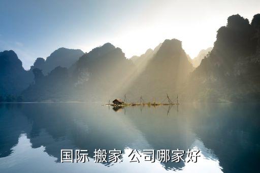 国际 搬家 公司哪家好