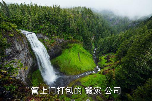 管上门打包的 搬家 公司