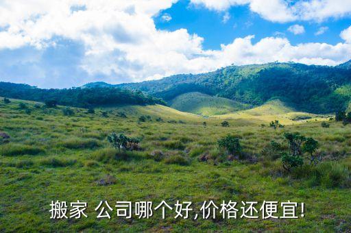  搬家 公司哪个好,价格还便宜!