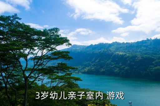 3岁幼儿亲子室内 游戏