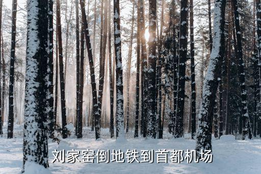  刘家窑倒地铁到首都机场