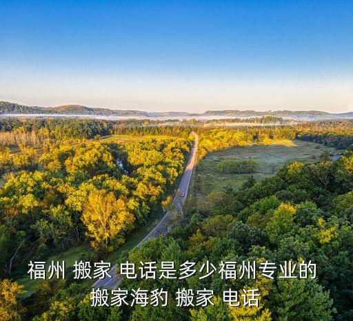 厦门泉州搬家公司电话,泉州好兄弟搬家公司