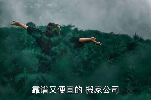 靠谱又便宜的 搬家公司