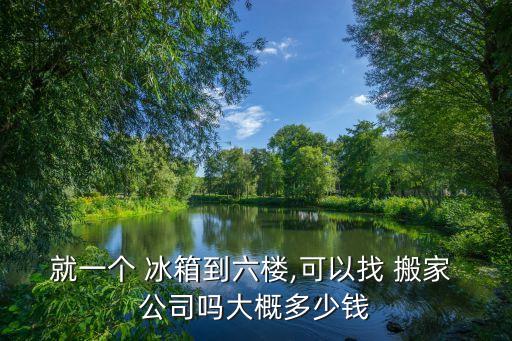 搬家公司回收冰箱,只搬一个冰箱找什么搬家公司