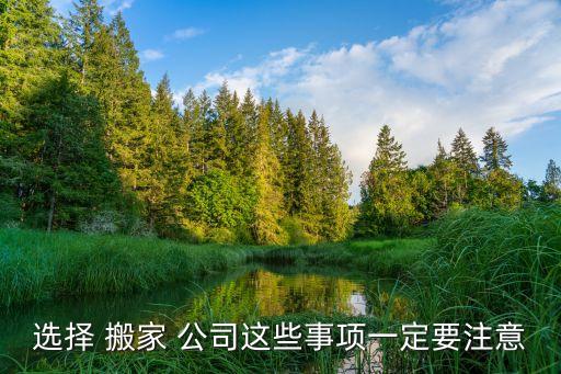 选择 搬家 公司这些事项一定要注意