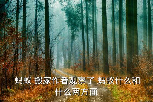 蚂蚁搬家的形态有哪些,关于蚂蚁搬家的歇后语有哪些